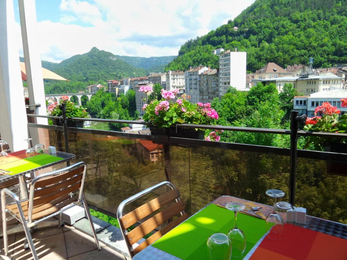 Jura Hotel Restaurant Le Panoramic Saint-Claude Dış mekan fotoğraf