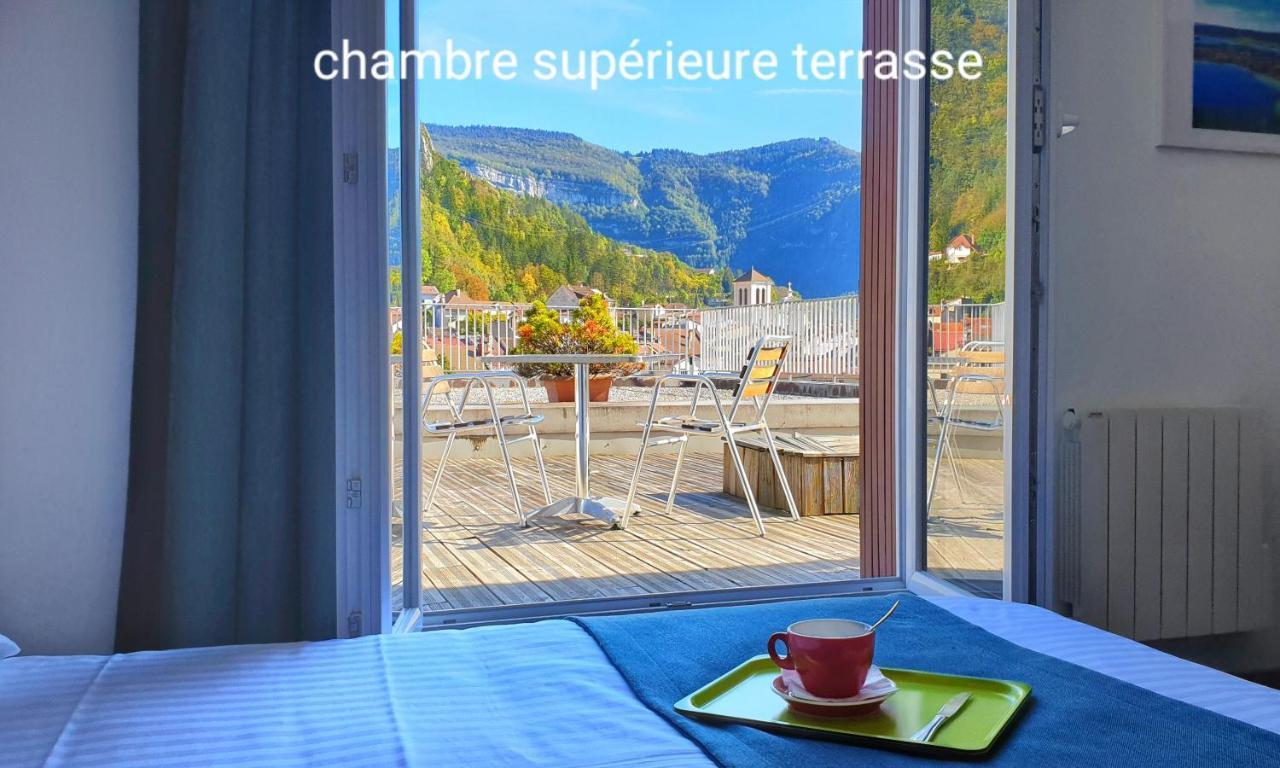Jura Hotel Restaurant Le Panoramic Saint-Claude Dış mekan fotoğraf
