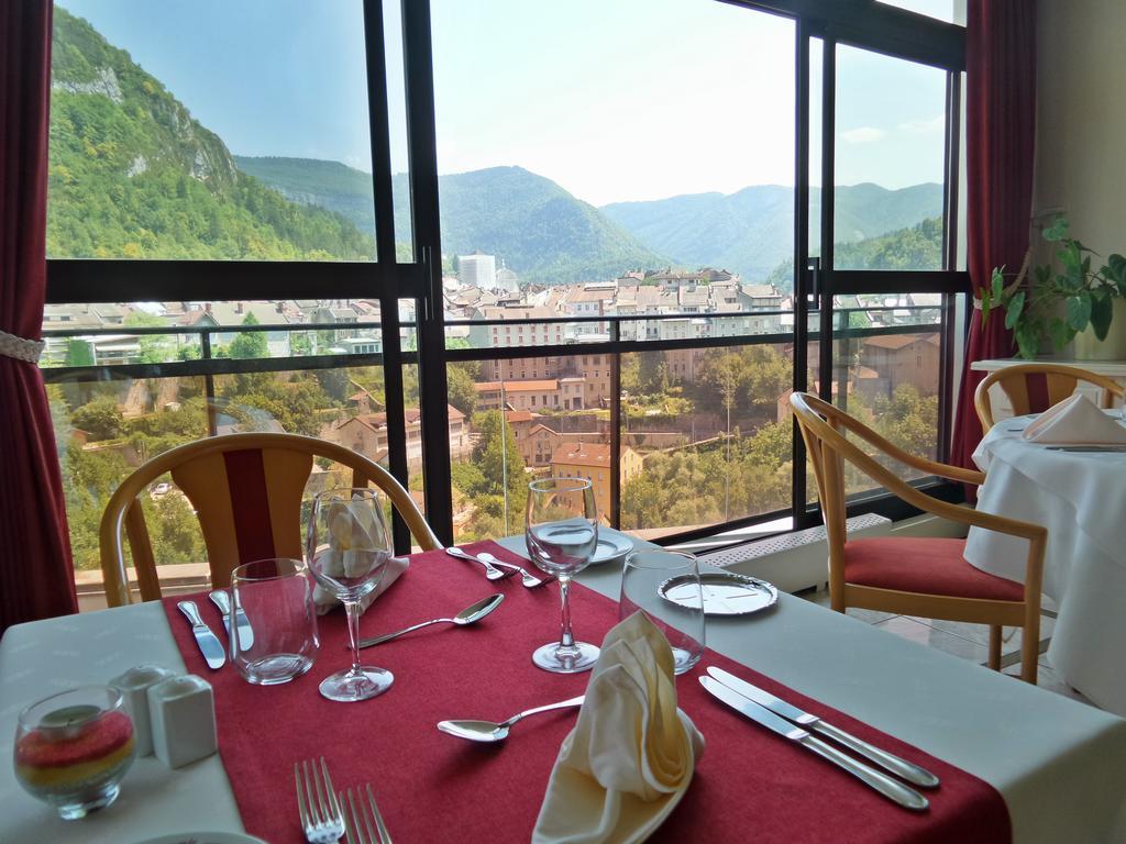 Jura Hotel Restaurant Le Panoramic Saint-Claude Dış mekan fotoğraf
